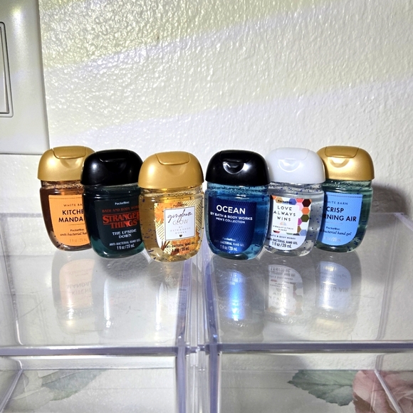 Bath & Body Mandarin,Stranger Things, Gingham Glow,Ocean, Love Wins, Morning Air - Picture 1 of 4